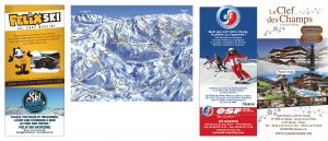 Plan des pistes station de ski